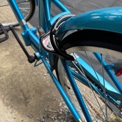 自転車　26インチ　折りたたみ　段速　オートライト　の画像