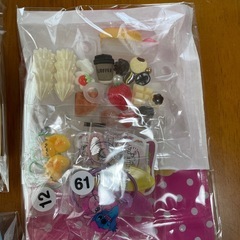 ハンドメイド品ヘアアクセサリーセット、小物の画像