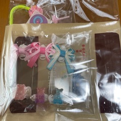 ハンドメイド品キーホルダー①セット50円の画像