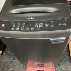 【中古】大阪引取限定　Haier 縦型洗濯機 5.5kg    店長オススメの画像