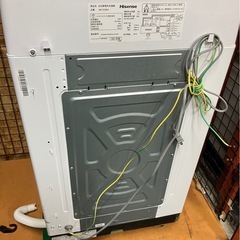 【中古】大阪引取限定　Hisense 全自動洗濯機 HW-DG80A 8kgの画像