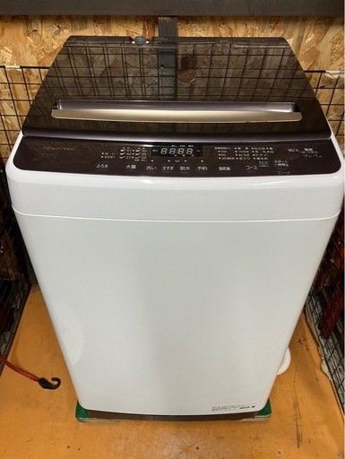 【中古】大阪引取限定　Hisense 全自動洗濯機 HW-DG80A 8kg