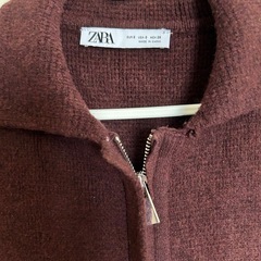 Zara ザラ ニット ジャケットの画像