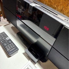 A1819 Pioneer パイオニア ワイヤレスAVミニコンポ Bluetooth対応 2014年製 リモコン取説付きの画像