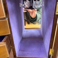 ジュエルＢＯＸ　アンティーク　レトロ　オルゴール付の画像