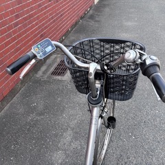 Panasonic ビビ・CX 電動アシスト自転車 シルバーの画像