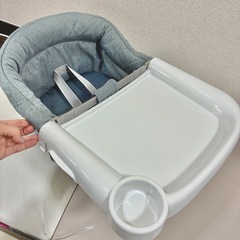 【超美品】イングリッシーナ　ファスト　ベビー　テーブルチェア  グレー　子供　椅子の画像