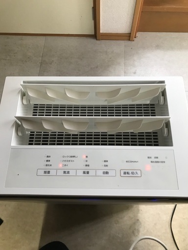 パナソニック 加湿空気清浄機 ナノイーX搭載 F-VC70XT-W 2021年
