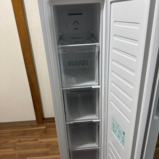 AQUA ノンフロン冷凍庫 AQP-SF11R(W) 105L