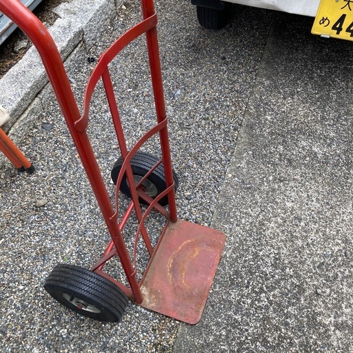台車　重い物もらくらく運べます