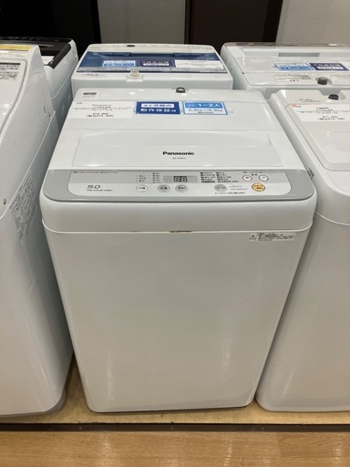 【半年間動作保証付き】Panasonic 全自動洗濯機　NA-F50B10 5.0kg 2017年製　ﾊｶﾞﾚ､ｻﾋﾞ有