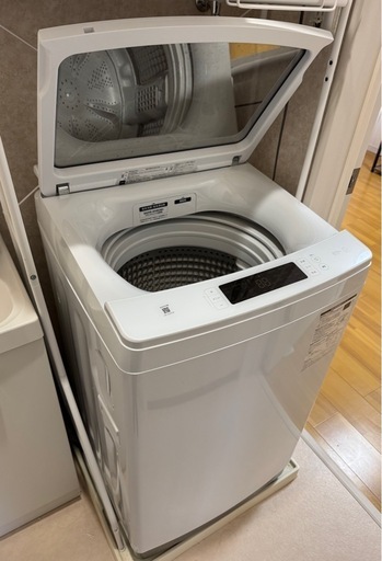 【美品】Haier 全自動洗濯機 8.5kg JW-KD85B ✨大容量・静音✨ 2023年製 