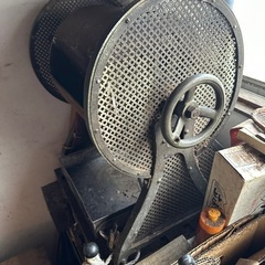 お茶屋で使用していた ほうじ茶焙煎機（実働）無料／大田区南久が原・引き取り限定の画像