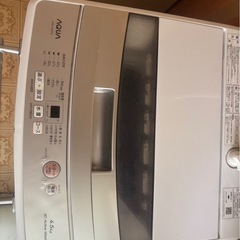 AQUA洗濯機4.5キロの画像