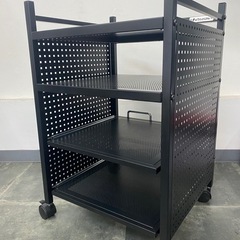 Bauhutte ゲーム機収納ラック BHS-380G-BK 中古の画像