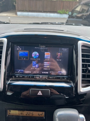 お買い上げありがとうございました?2016年MAP！ALPINE アルパイン 700D 　CD/DVD/SD/フルセグＴＶ/Bluet