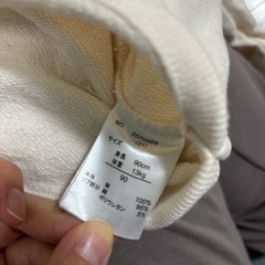 90 トレーナー　ベージュの画像