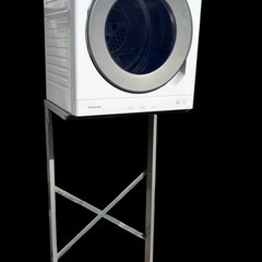 🔥🔥美品2023年　Panasonic 電気衣類乾燥機 NH-D605 6.0kg スタンド付き　取り付けまで対応　配達無料の画像