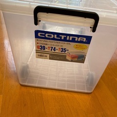 クリア　衣装ケースの画像