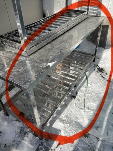 ステンレス作業台　調理台