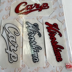 カープ､カッティングステッカー（小）､カープバッチの画像