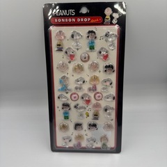 PEANUTS BONBON DROP キャラクターシール 4枚セットの画像