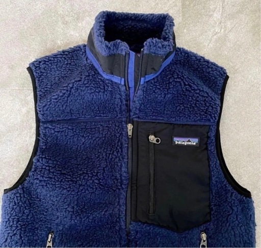 patagonia パタゴニア　レトロX ボアベスト　メンズ　ネイビー　XS