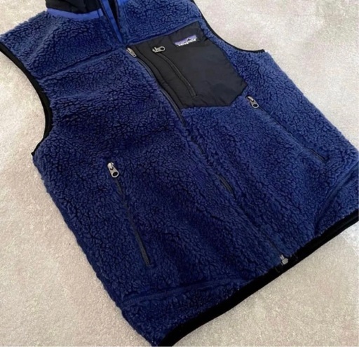 patagonia パタゴニア　レトロX ボアベスト　メンズ　ネイビー　XS
