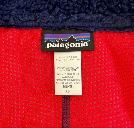 patagonia パタゴニア　レトロX ボアベスト　メンズ　ネイビー　XS