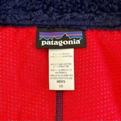 patagonia パタゴニア　レトロX ボアベスト　メンズ　ネイビー　XSの画像