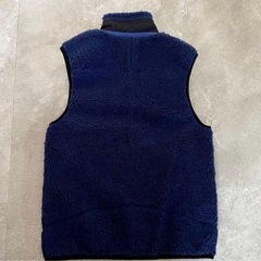 patagonia パタゴニア　レトロX ボアベスト　メンズ　ネイビー　XSの画像