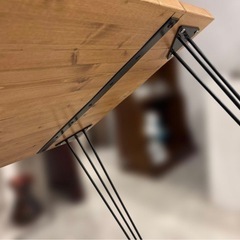 LOWYA ロウヤ ダイニングテーブル リビングテーブル 食卓テーブル 木製の画像