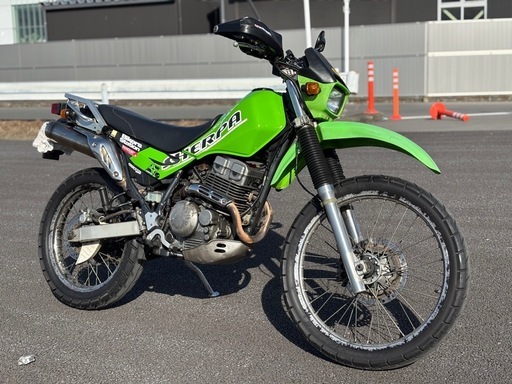 ⭐️自賠責長❗️Kawasakiスーパーシェルパ250⭐️便利なETC付・社外サス⭐️マルチなオフロードバイク⭐️