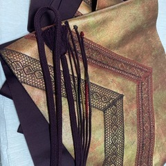 画像変更、漆塗り名古屋帯いかがでしょうか？ の画像