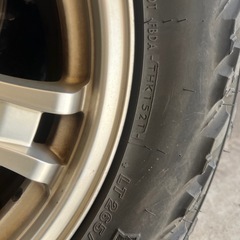 タイヤアルミホイール　265/65R17　ランクル等の画像