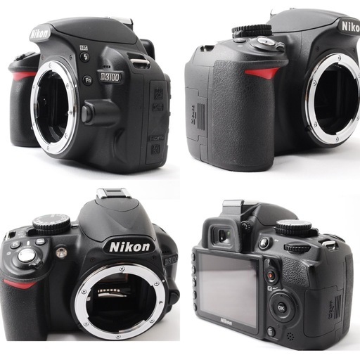 ❤️【美品】Nikon D3100　スマホ転送　動画OK　一眼レフ