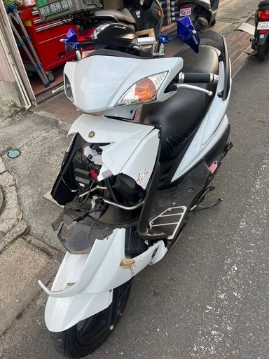 YAMAHA シグナスX / SE44J / 事故車 / 約25,000km