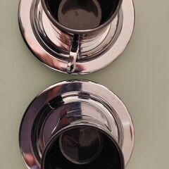 美品！お洒落なデミタスカップセット差しあげます、USEDの画像