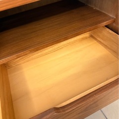 1／21配送ウォールナット　テレビボード　テレビ台　天然木　サイドボード　ローボードの画像