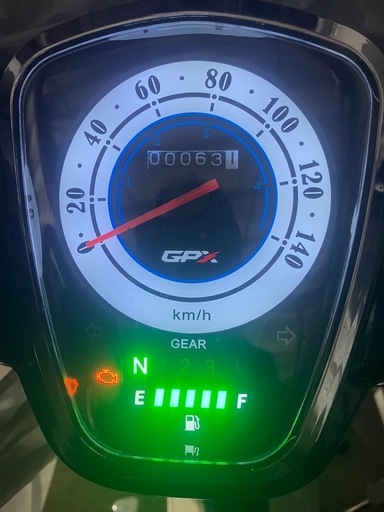 北海道内限定 珍車 GPX POPz110 ブリティッシュグリーン　スーパーカブ似　タイ製