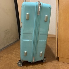 OUTDOOR スーツケース 大きめ　水色の画像