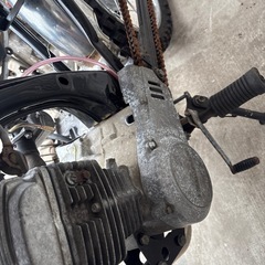 CB50 エイプ12vエンジン 現状 ベース車の画像