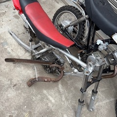 CB50 エイプ12vエンジン 現状 ベース車の画像