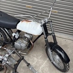 CB50 エイプ12vエンジン 現状 ベース車の画像