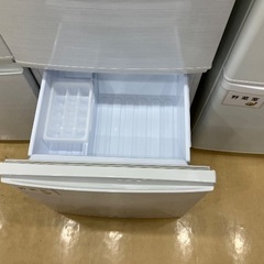 【半年間動作保証付き】SHARP 2ドア冷蔵庫　SJ-D14D-W 2018年製 137L 46L の画像