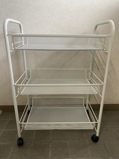 PLUS中古メッシュスチールマガジンラック 3段 PLUS中古メッシュスチールマガジンラック 3段