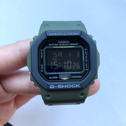 未使用 定価27000円 カシオG-SHOCK  カーキ×ブラック 付属全てあり