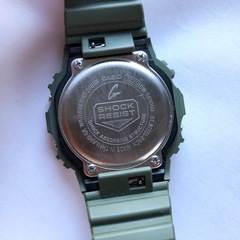 未使用 定価27000円 カシオG-SHOCK  カーキ×ブラック 付属全てありの画像