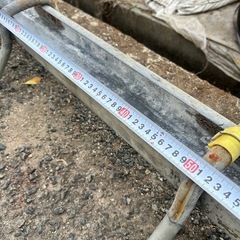 ビニールハウス　部材　6M間口用　1本4M　ライトゲージ  ムカデ　　の画像