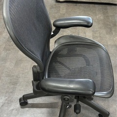 ハーマンミラー オフィスチェア ブラックの画像